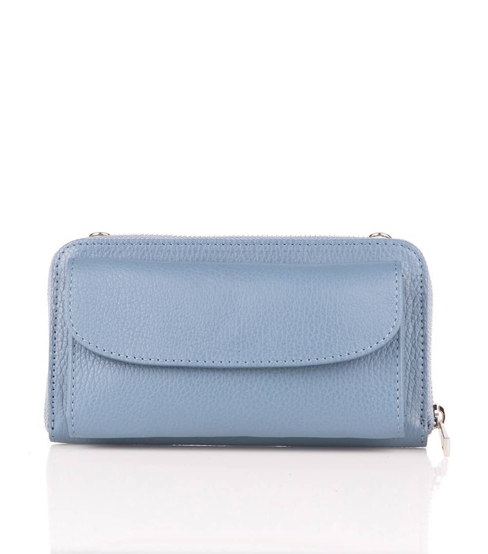 Multifunctional wallet with shoulder strap