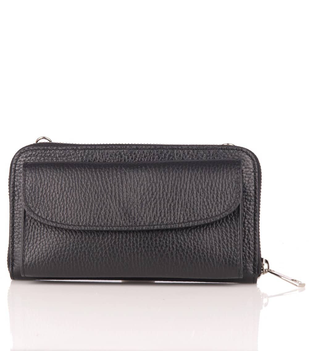 Multifunctional wallet with shoulder strap