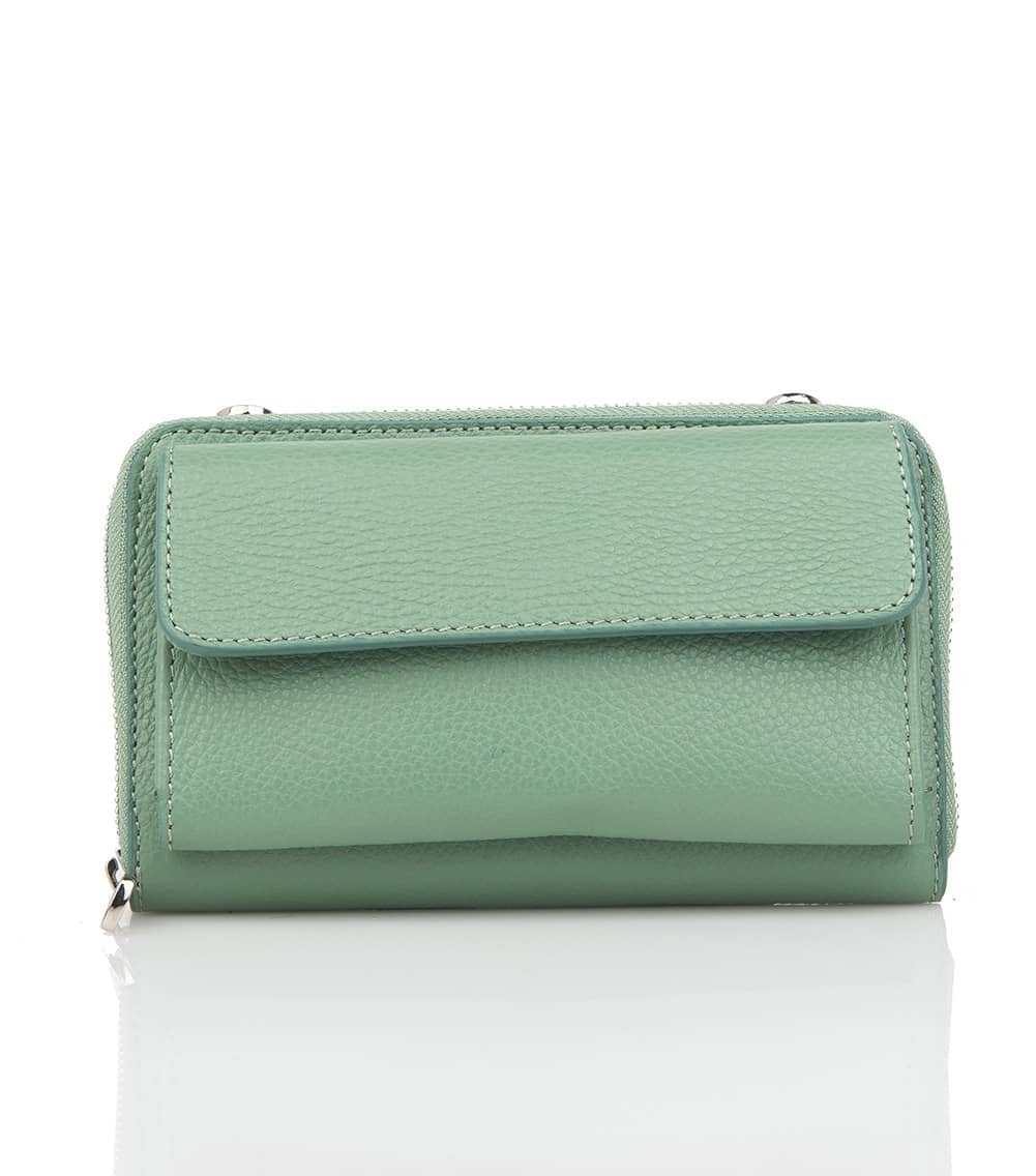 Multifunctional wallet with shoulder strap